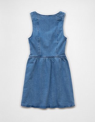 AE Denim Corset Mini Dress