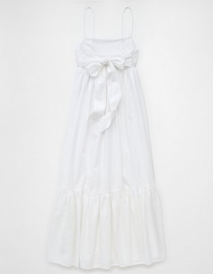 AE Tie Back Babydoll Maxi Dress