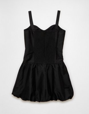 AE Corset Drop Waist Bubble Mini Dress