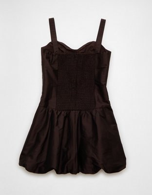 AE Corset Drop Waist Bubble Mini Dress