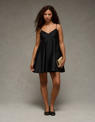 AE Bow Back Babydoll Mini Dress