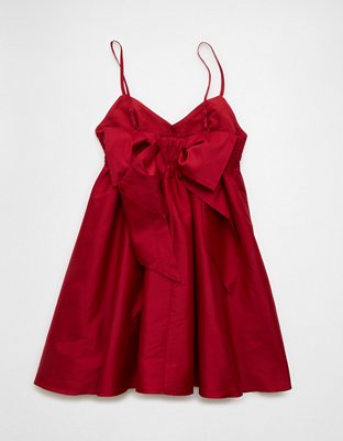 AE Bow Back Babydoll Mini Dress