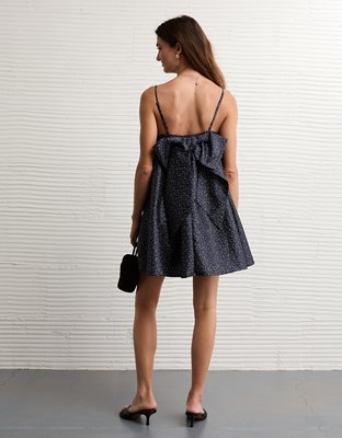 AE Bow Back Babydoll Mini Dress