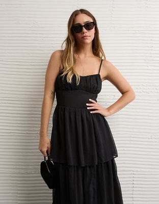 ae cut out tiered maxi dress ae cut out tiered maxi dress Blown Away Floral Crepe Tiered Halter Maxi  Dress Off White