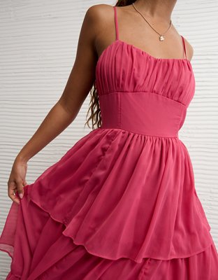 AE Sweetheart Tiered Maxi Dress