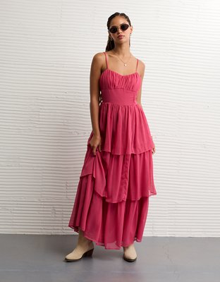 AE Sweetheart Tiered Maxi Dress