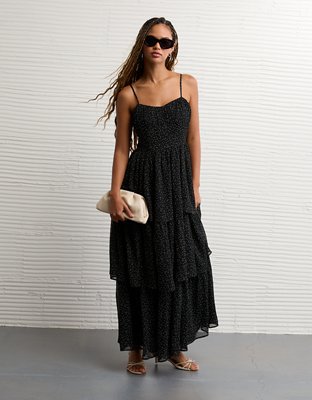 white christmas dresses Aylani Lace Cutout Maxi Dress • Shop American Threads Boutique White / L