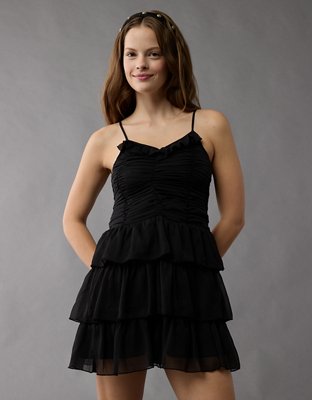 Женские платья American Eagle AE Tiered Mini Dress — фото 5
