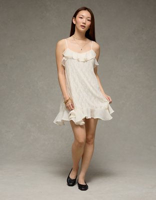 handkerchief hem ruched bardot mini dress in white Handkerchief Hem Ruched Bardot Mini Dress in White