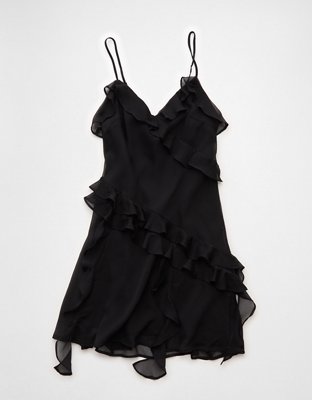 AE Asymmetrical Ruffle Mini Dress