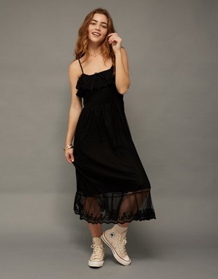 AE Ruffled Midi Dress