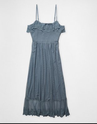 AE Ruffled Midi Dress