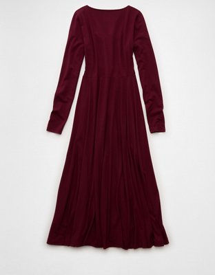 AE Square Neck Midi Dress