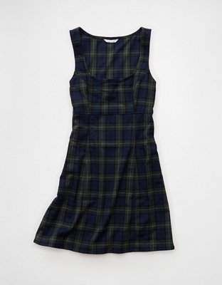 AE Plaid It Knit Mini Dress