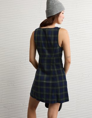AE Plaid It Knit Mini Dress