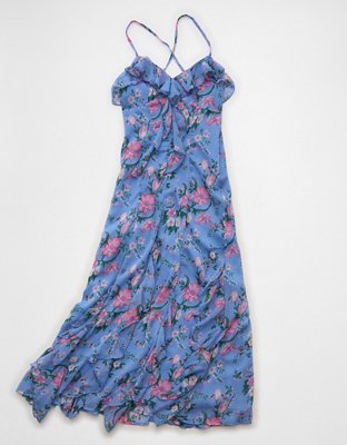 AE Tiered Ruffle Maxi Dress | American Eagle