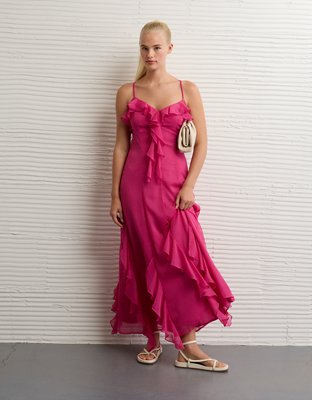 AE Tiered Ruffle Maxi Dress