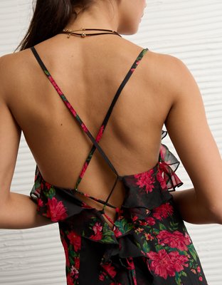 AE Tiered Ruffle Maxi Dress