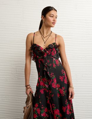 AE Tiered Ruffle Maxi Dress