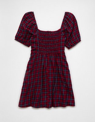 AE Catie Corset Puff Sleeve Mini Dress