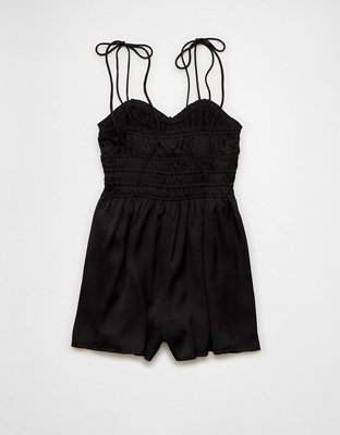AE Tie Ruched Romper