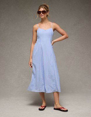 AE Sweetheart Drop Waist Midi Dress