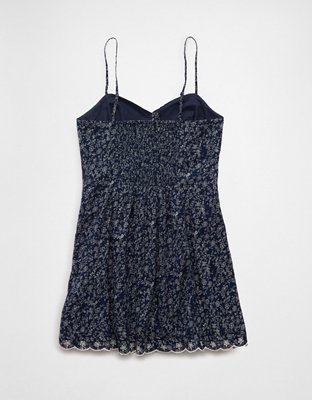 AE Sweetheart Button-Up Mini Dress