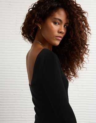 AE Drop Waist Sweater Mini Dress