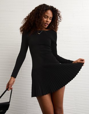 AE Drop Waist Sweater Mini Dress