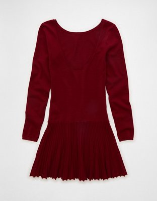 AE Drop Waist Sweater Mini Dress