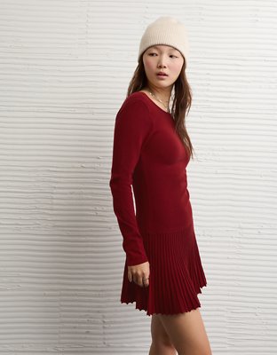 AE Drop Waist Sweater Mini Dress