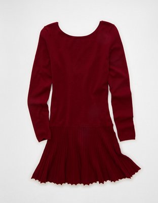 AE Drop Waist Sweater Mini Dress