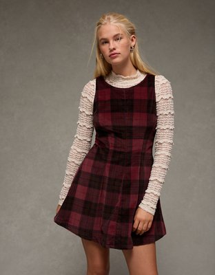 AE Plaid Mini Dress