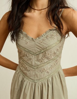 AE Bella Lace Inset Midi Dress