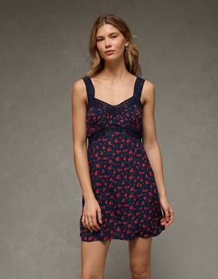 AE Lace Slip Mini Dress | American Eagle