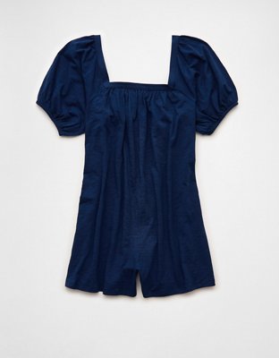 AE Sunchaser Puff Sleeve Romper