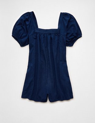 AE Sunchaser Puff Sleeve Romper