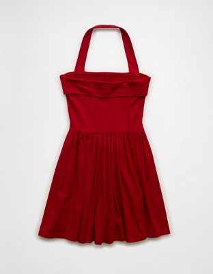 AE Knit Halter Mini Dress
