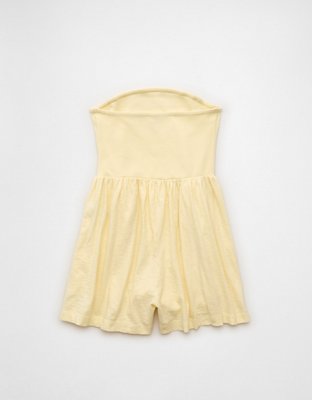 AE Sunchaser Smocked Romper | American Eagle