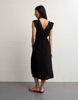 white christmas dresses Eleanor A-Line Front Cutout Maxi Dress – VICI main image 1
