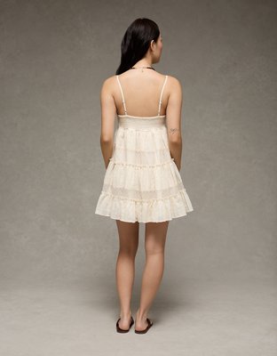 AE Babydoll Lace Mini Dress