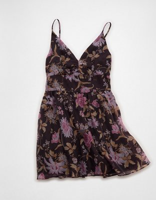 AE V-Neck Corset Mini Dress