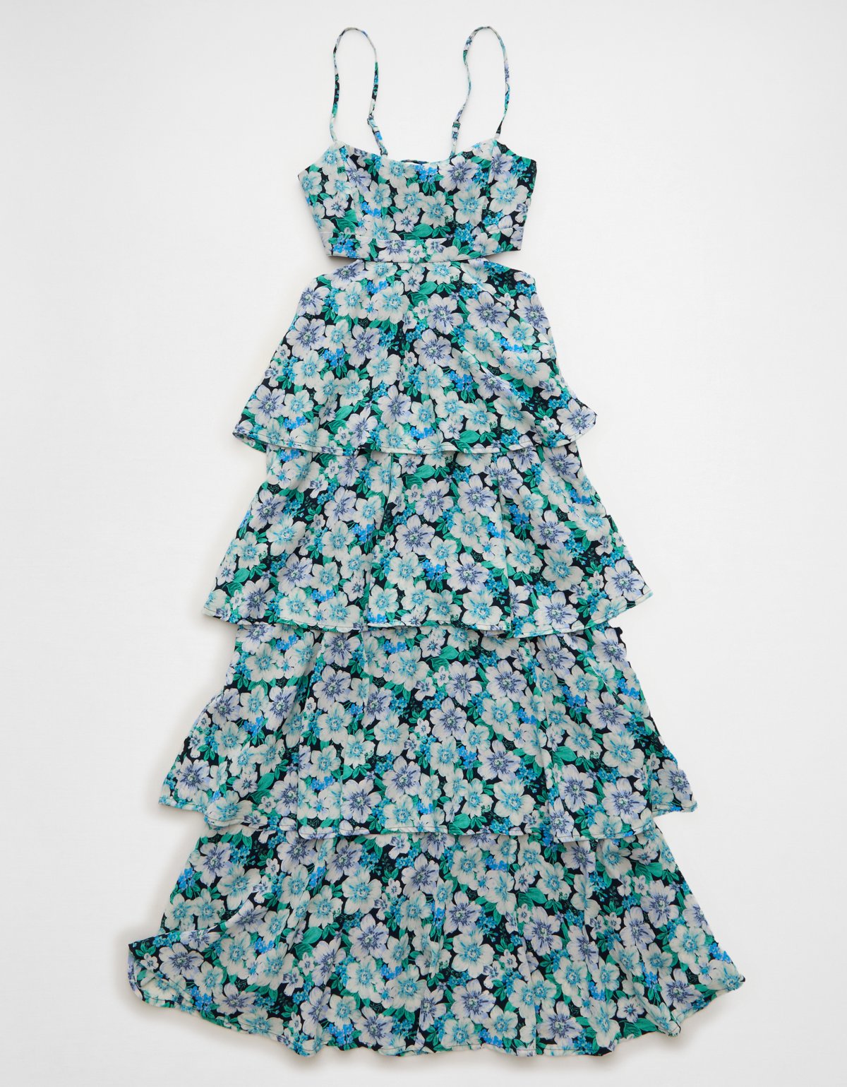 AE Babydoll Tiered Maxi Dress - image 3
