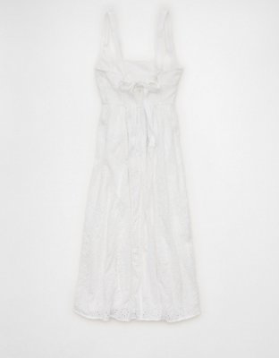 AE Square Neck Corset Maxi Dress | American Eagle