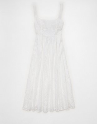 AE Square Neck Corset Maxi Dress