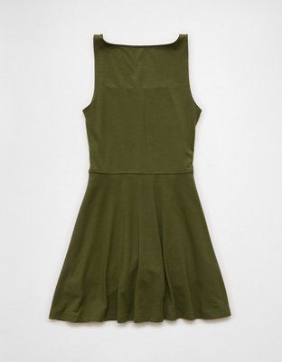 AE Knit Fit & Flare Mini Skort Dress