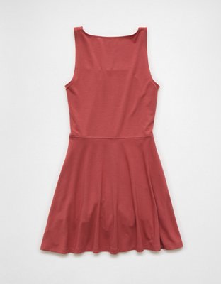 AE Knit Fit & Flare Mini Skort Dress