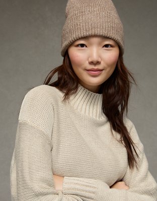 AE Oversized Turtleneck Sweater Mini Dress