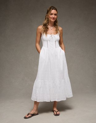 AE Catie Corset Midi Dress