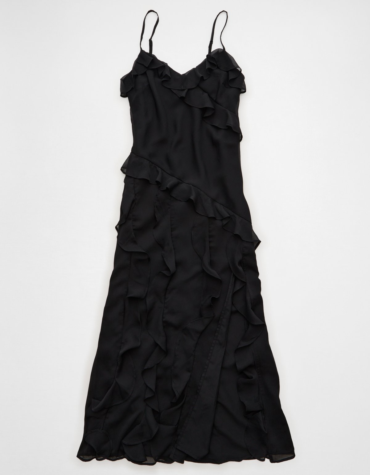 AE Asymmetrical Ruffle Maxi Dress - image 3